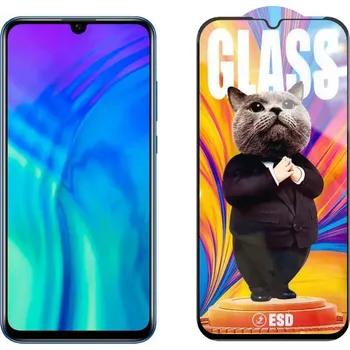3D Ochranné tvrzené sklo na Honor 10i - Mr. Cat ESD