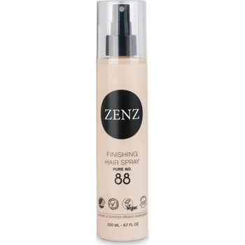 Stylingový přípravek Zenz Organic Finishing Hair Spray Pure No.&nbsp;88, 200&nbsp;ml pro silnou fixaci