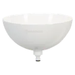 Gardena ClickUp! Nádoba na rostliny, ø 24,7 cm, 15,3 cm, akrylátové sklo PMMA, bílá