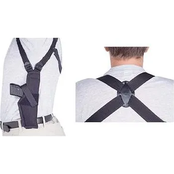 Příslušenství pro sportovní střelbu Dasta Podpažní pouzdro svislé - oboustranné s křížovým závěsem 635/KZ