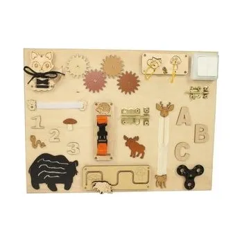 Hračka Tablica manipulacyjna średnia Las