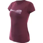 Dámské termo triko SENSOR Merino Air PT Hills port red Barva: červená, Velikost: M, kód: ZO-22200011-01