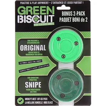 Puk Green Biscuit Bonus 2-Pack hokejový puk tréninkový Balení: 1 sada