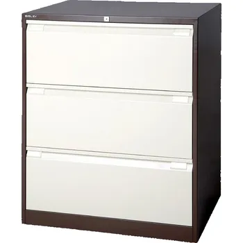 Kartotéka BISLEY Kartotéka kovová dvouřadá Bisley DF3 [žlutá (bp2, RAL 1018), strukturovaný lak]