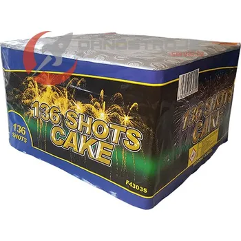 Zábavní pyrotechnika Cake 136 ran