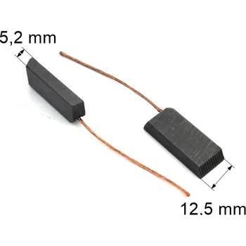 312 uhlíkové kartáče 5,2 x 12,5 mm