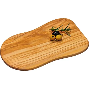 Kuchyňské prkénko Kesper 2910160 Prkénko na krájení a servírování oliva, 30 x 18 x 1,2 cm, přírodní
