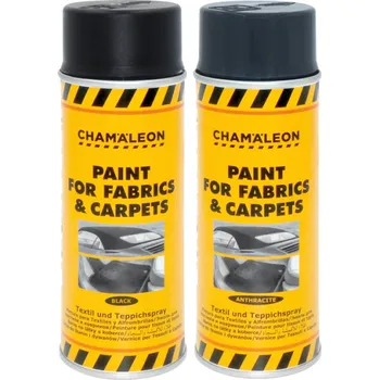 Barva ve spreji Chamäleon Barva na látky a koberce 400 ml - sprej Barva: Šedá