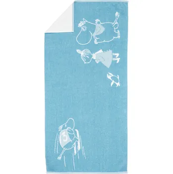 Arabia Finland, Ručník Arabia Finland Mumínci skoky na lyžích 70 x 140 cm - Formadore
