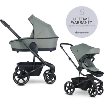 Kočárek EASYWALKER Harvey⁵ 2v1 Agave Green LITE RWS zelená