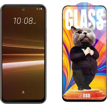 3D Ochranné tvrzené sklo na HTC U23 - Mr. Cat ESD