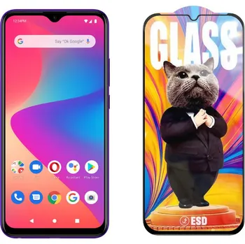 3D Ochranné tvrzené sklo na Blu G90 - Mr. Cat ESD