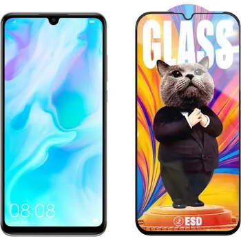 3D Ochranné tvrzené sklo na Huawei P30 Lite 2020 - Mr. Cat ESD
