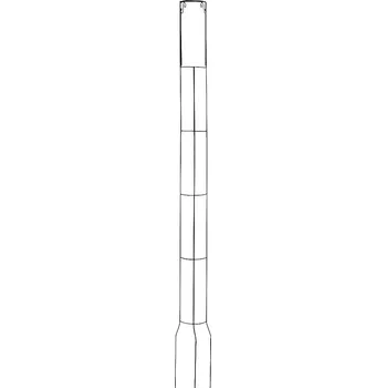 Opora na rostlinu Opora pro rajčata, ø 18 × 120 cm, ocel 90411