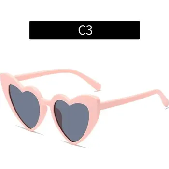 Srdcové letní sluneční brýle unisex | Ochrana před sluncem - C3