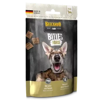 Pamlsek pro psa Belcando Bities Koňské balení 90 g nízkotučné pamlsky pro psy od psiskoty.cz (Odměňte chlupáče pamlskem, který si zamiluje. Objevte koňské maso - jedinečný, nízkotučný a dobře stravitelný zdroj bílkovin. Doplňkové krmivo pro psy.)