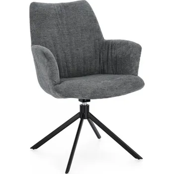 Křeslo BIZZOTTO Otočné křeslo ALEXANDER tmavě šedé