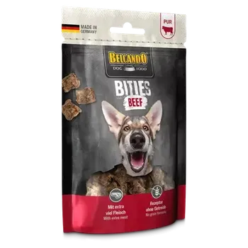 Pamlsek pro psa Belcando Bities Hovězí balení 90 g pamlsky pro psy s extra masem od psiskoty.cz (Odměňte chlupáče pamlskem bez obilovin a cukru, který si zamiluje. Objevte neodolatelně chutné hovězí maso v receptuře bez obilovin a cukru. Doplňkové krmivo pro psy.)