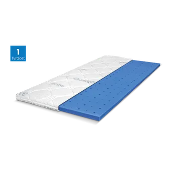 Matrace Matrace Topper Řešeto Blue topper visco 100x210 cm - oboustranná