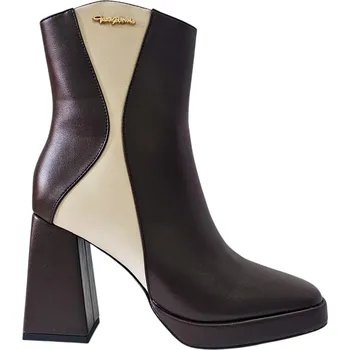 Dámské kozačky Hnědé Kotníkové kozačky Gai Mattiolo Gioia Apricot Velikost: 37