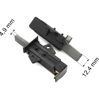 316 uhlíkové kartáče 4,9 x 12,4 mm