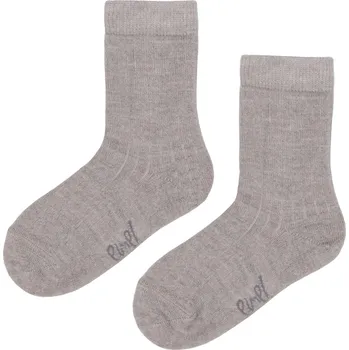 Dámské termo ponožky Dětské ponožky s 80% merino vlnou Emel - Hnědá - ESK 100-52 Velikost: 27 - 30