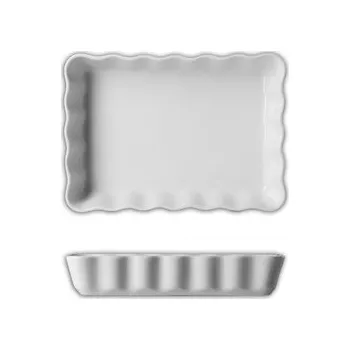 Nádoba na pečení Forma zapékací koláčová 19x13,5 cm porcelán