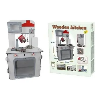 Dětská kuchyňka Kuchnia drewniana biała