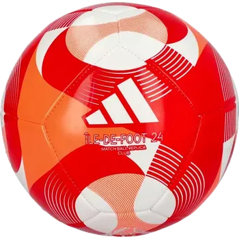 Fotbalový míč Fotbalový míč Adidas Ile De Foot 24 Club velikost 5 červený