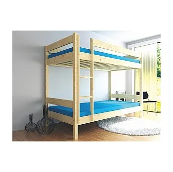 Postel Postel OLIVER patrová dětská, s matracemi a s rošty
