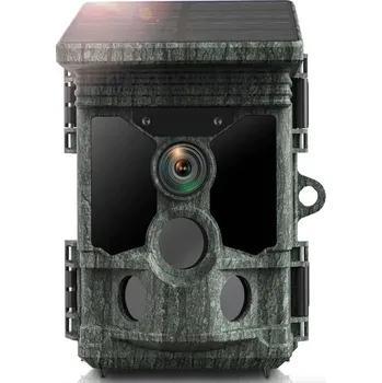 Fotopast BUNATY 4K WiFi Solar + Baterie zdarma (Fotopast 46MP, 4K video, Solarní panel, WiFi, Bluetooth, tři pohybová čidla, záznam na sd kartu, úhel snímání 65°)