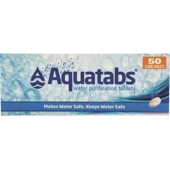 Vybavení pro přežití Tablety na čištění vody Aquatabs®, BCB, 50 tablet