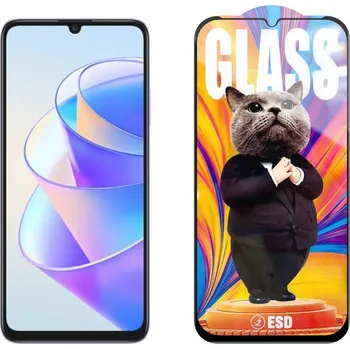 Telefonní příslušenství 3D Ochranné tvrzené sklo na Honor Play 40 + - Mr. Cat ESD