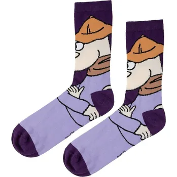 Pánské ponožky Ponožky Moomin Hemulen lilac, Martinex Finsko 42-46