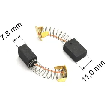 042 uhlíkové kartáče 7,8 x 11,9 mm