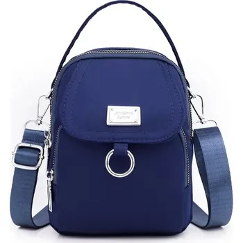 Kabelka legantní dámská kabelka na rameno | Stylová taška - TMAVĚ MODRÁ
