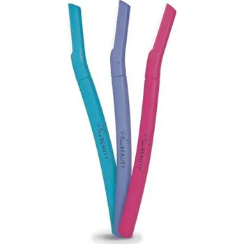 Plum Beauty Holicí žiletky na obličej a obočí, 3ks, mix barev