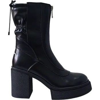 Dámské kozačky Kotníkové kozačky Gai Mattiolo Astro Black na blokovém podpatku Velikost: 41