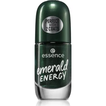 Lak na nehty essence Gel Nail Colour lak na nehty odstín 73 emerald Energy 8 ml