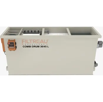 Jezírková filtrace Filtreau Excellent Combi Drum 30/45L Zapojení: Gravitační zapojení