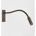 ASTRO nástěnné polozapuštěné svítidlo pro čtení Leo s vypínačem LED 4W 3000K bronz 1295003