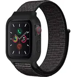 Nylonový set 2v1 pro Apple Watch 38/40/41mm Barevná varianta: Černo-Bílá