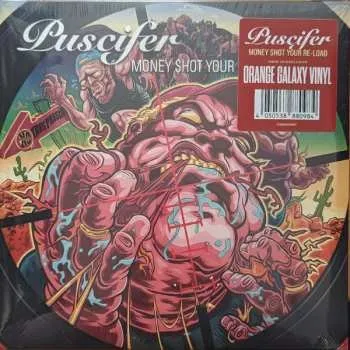 Zahraniční hudba 2LP Puscifer: Money $hot Your Re-Load CLR 2023 Coloured Orange Galaxy Vinyl