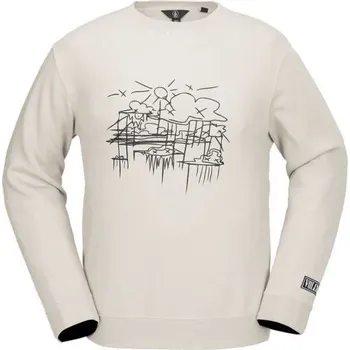 Pánská mikina Mikina Volcom Essential Crew Stone L