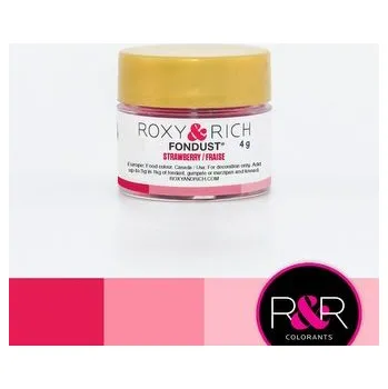 Potravinářské barvivo Prachová barva 4g jahodová - Roxy and Rich