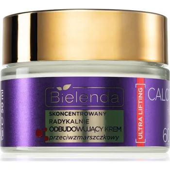 Pleťový krém Bielenda Calcium + Q10 Concentrated radically rebuilding anti-wrinkle cream for day 60+ zpevňující denní krém proti vráskám 50 ml