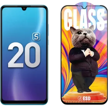 3D Ochranné tvrzené sklo na Honor 20s - Mr. Cat ESD