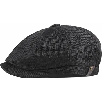 Klobouk Pánský letní retro klobouk s UV ochranou | Pokrývka hlavy pro muže - Černá