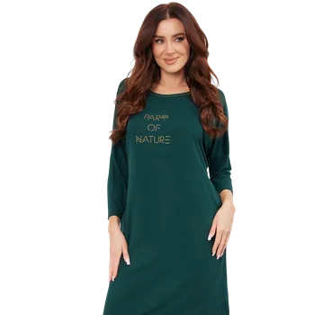 Dámské noční prádlo Dámská noční košile Italian Fashion Natura Zelená M