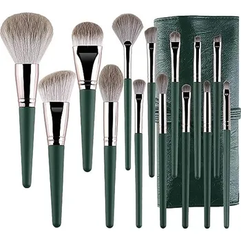 Houbička na make-up Sada štětců na make-up, 14ks